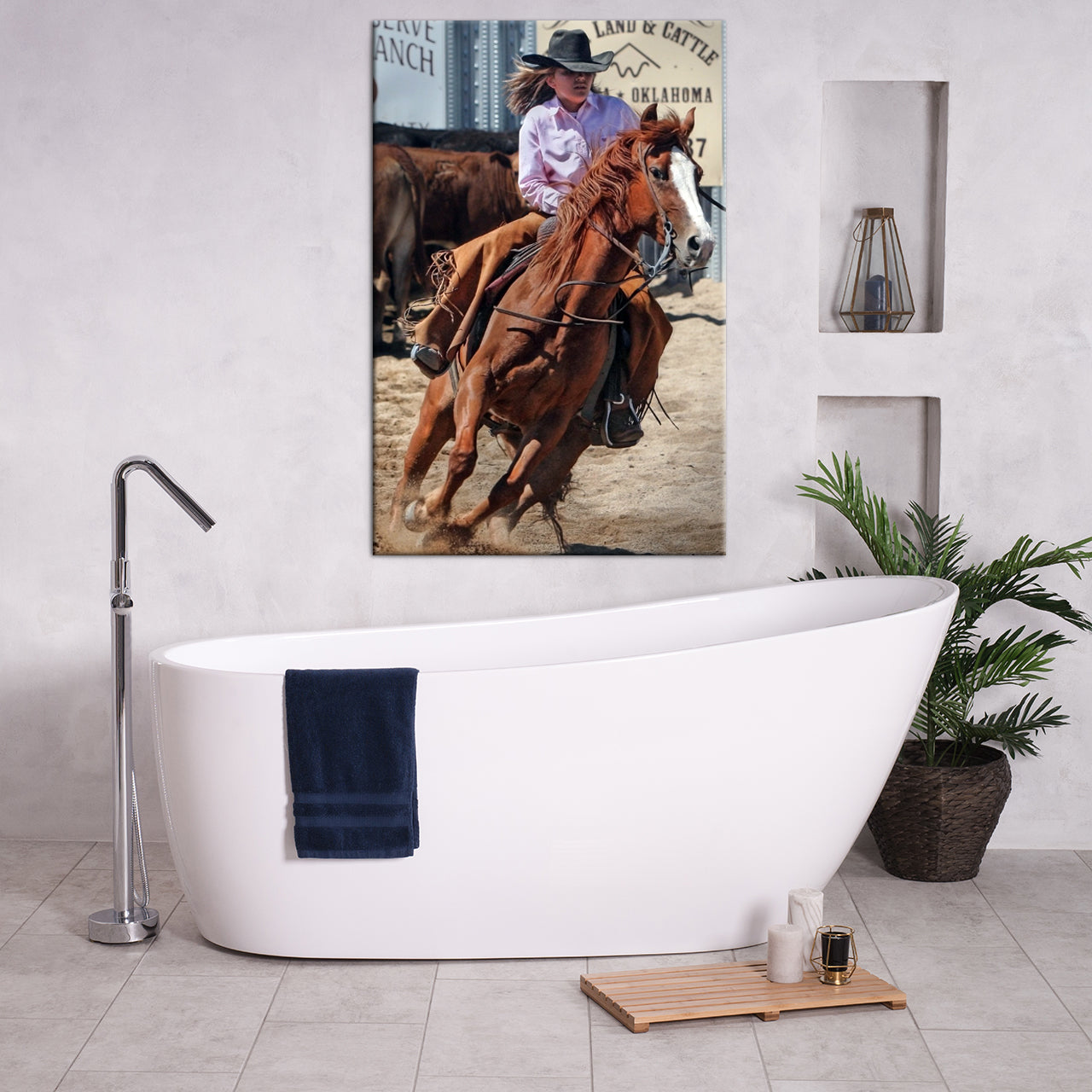 40x50cm Photo Sur Toile Personnalisé Portrait