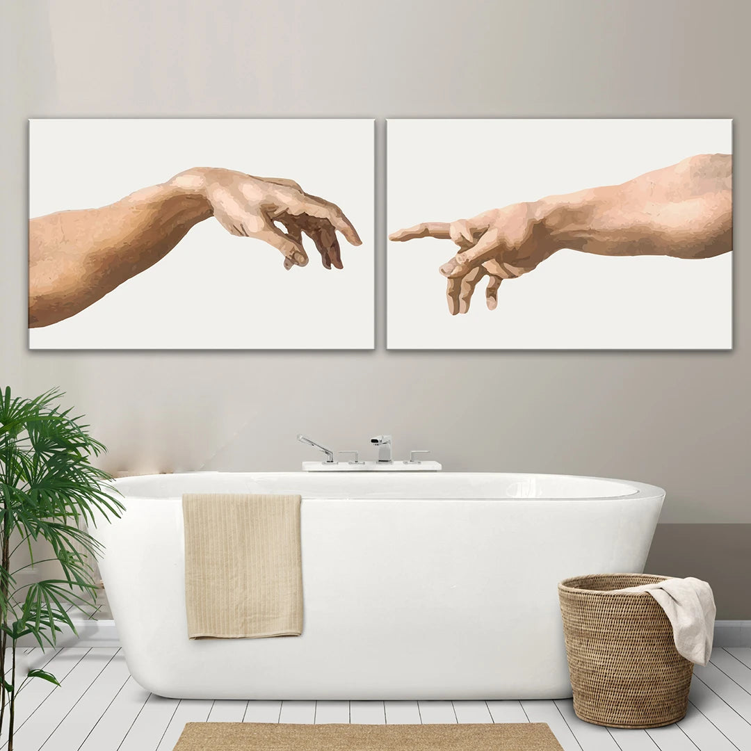 Photo Sur Toile 2 Parties Paysage