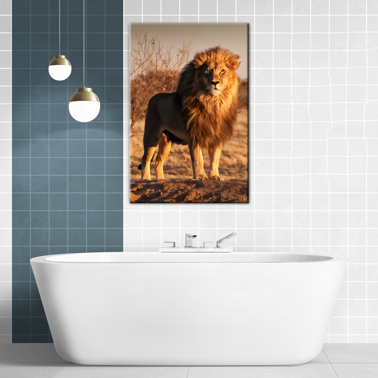 30x40cm Photo Sur Toile Personnalisé Portrait