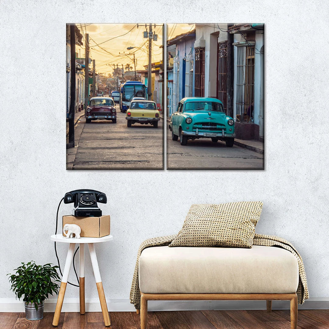 Impression Photo Toile 2 Panneaux Portrait