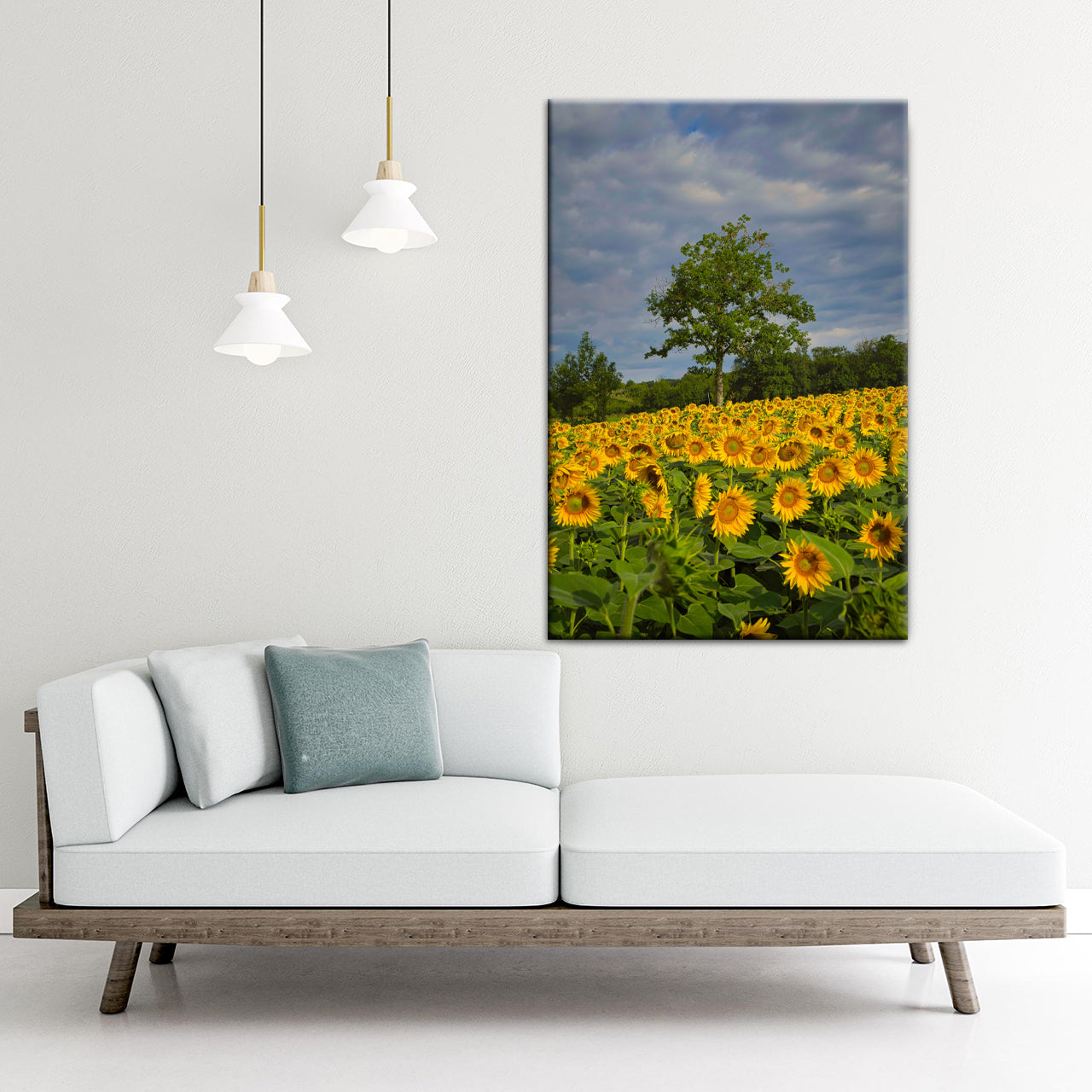 30x40cm Photo Sur Toile Personnalisé Portrait