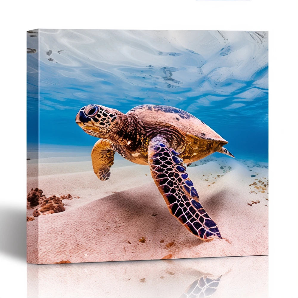 30x30cm Photo Sur Toile Carré