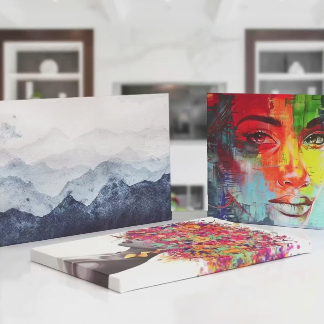 30x30cm Impression Photo Sur Toile Carré