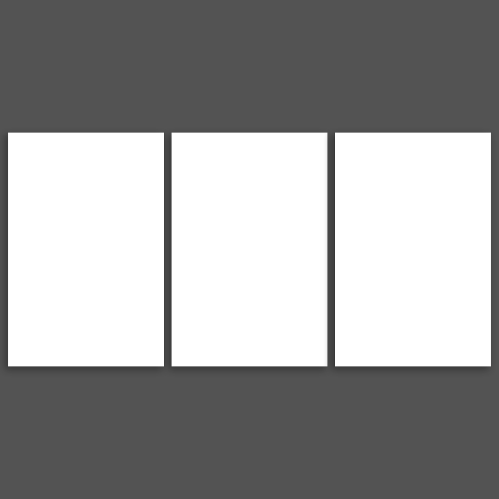 3 Parties Pêle-mêle Photo Sur Toile Portrait