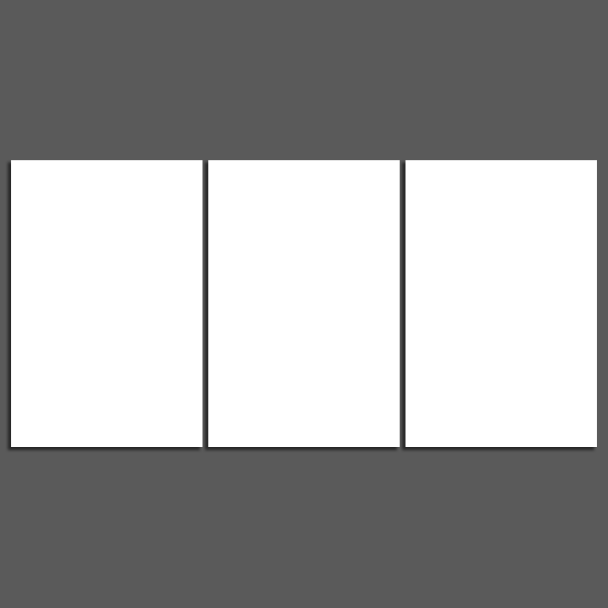 90x180cm 3 Parties Toile Personnalisé Photo XXL