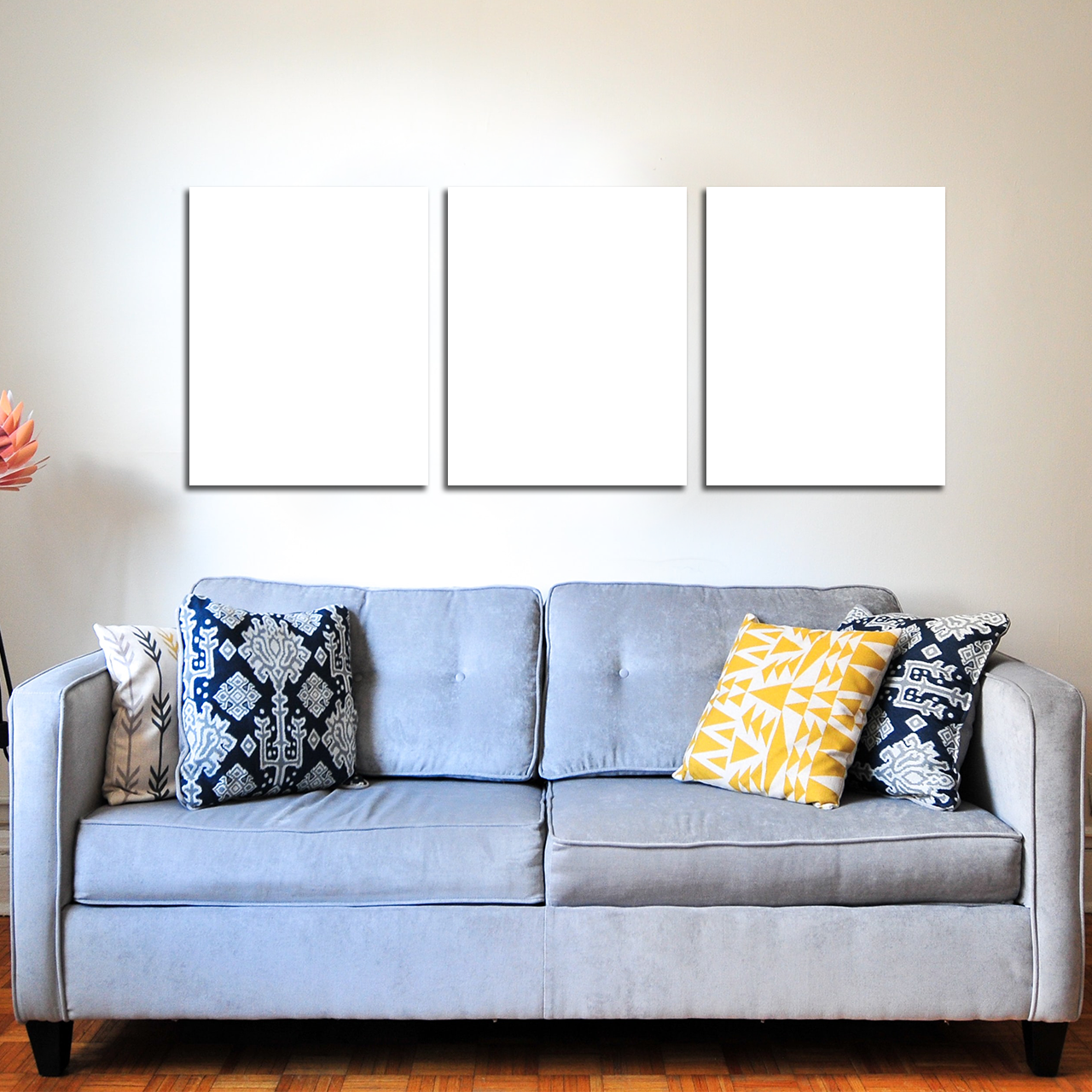 50x120cm 3 Panneaux Impression Photo Toile