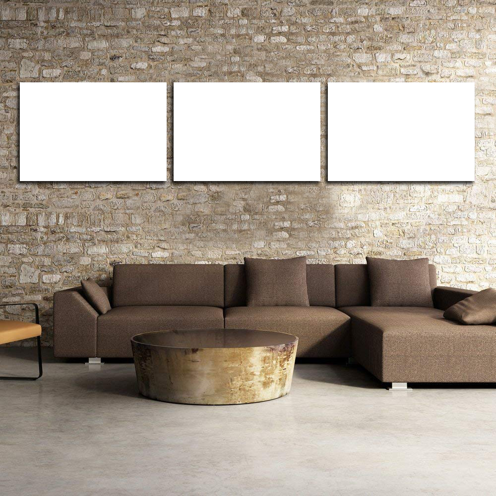 50x225cm 3 Panneaux Impression Photo Toile toile XL