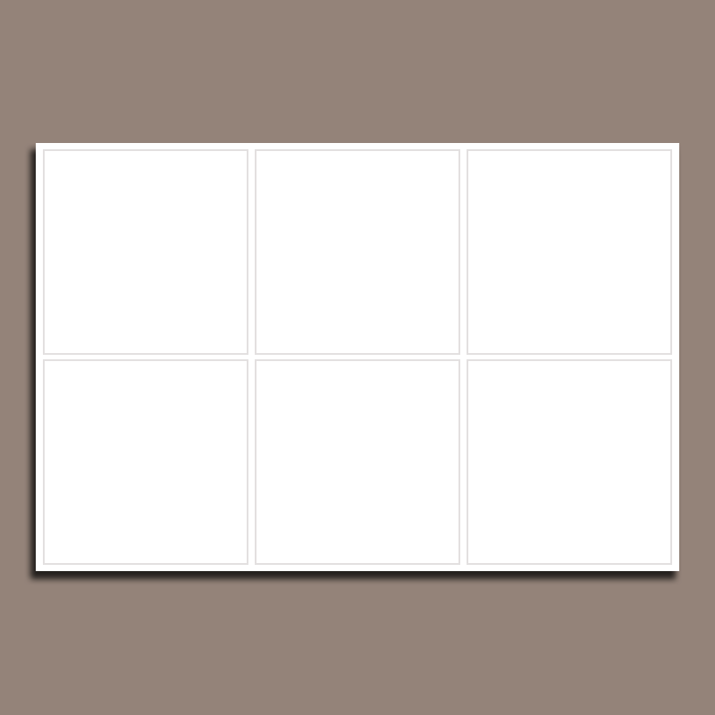 6 Photos Pêle-mêle Photo Sur Toile Paysage