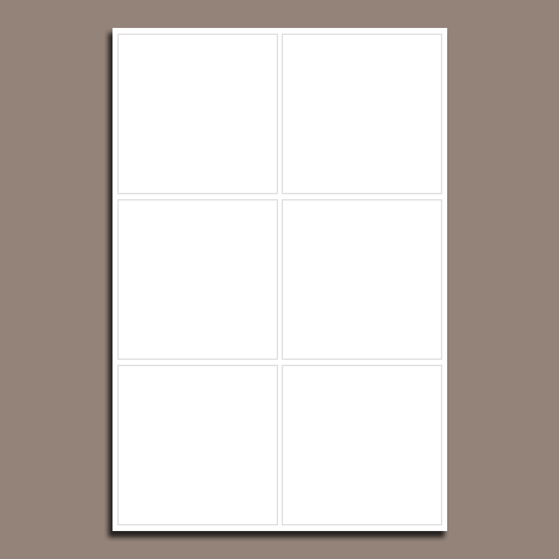 6 Photos Pêle-mêle Photo Sur Toile Portrait