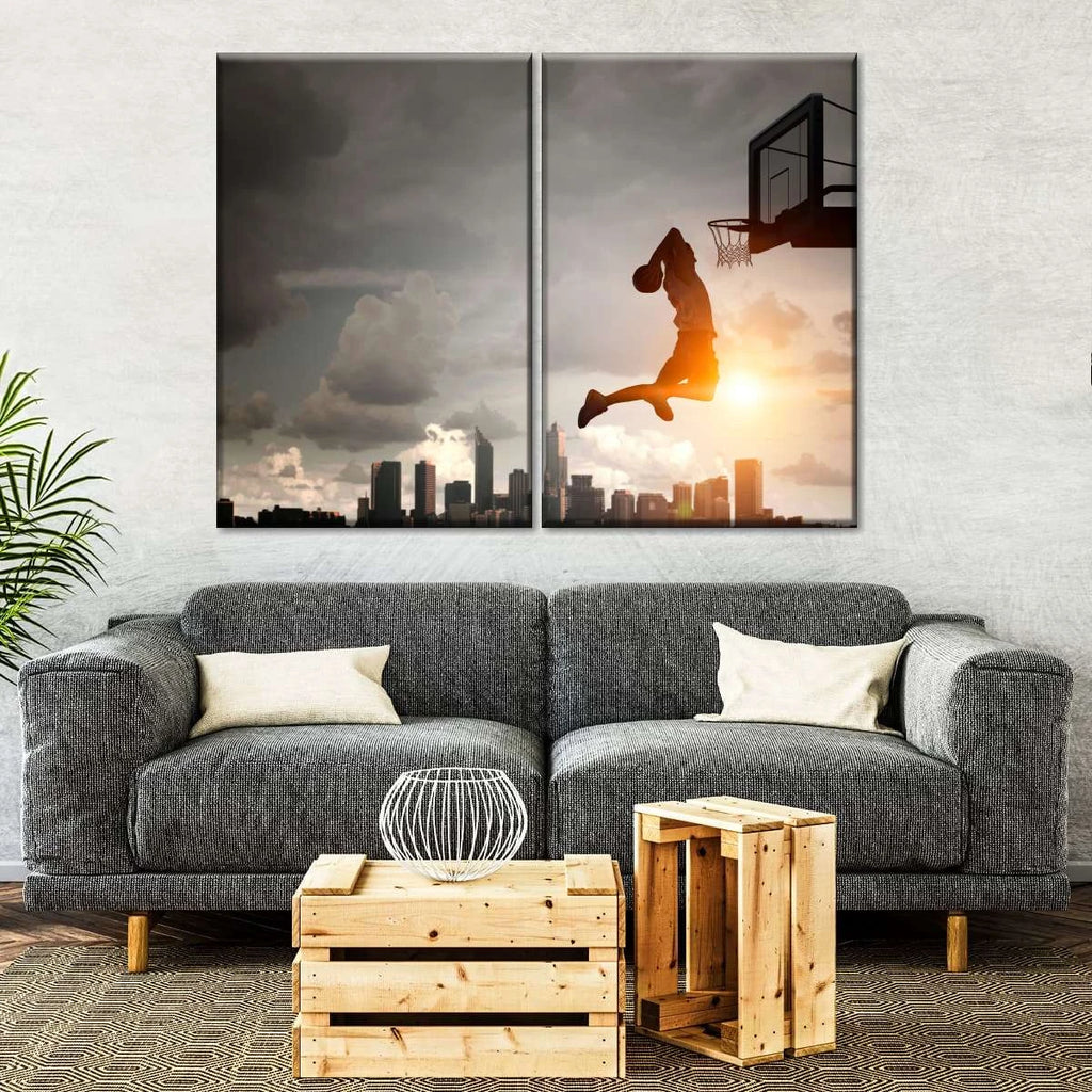 Photo Sur Toile 2 Parties Portrait