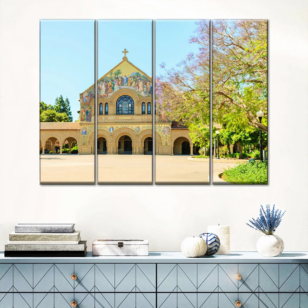 80x120cm 4 Parties Toile Personnalisé Photo