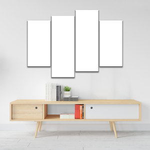 4 Piece Hall Canvas Art