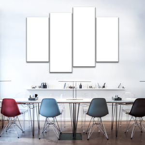 4 Piece Photo Canvas Prints For Diningroom