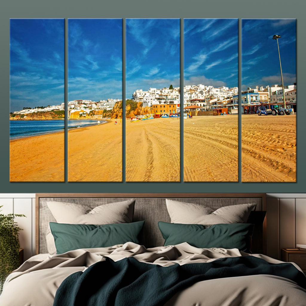 80x150cm 5 Panneaux Impression Photo Toile