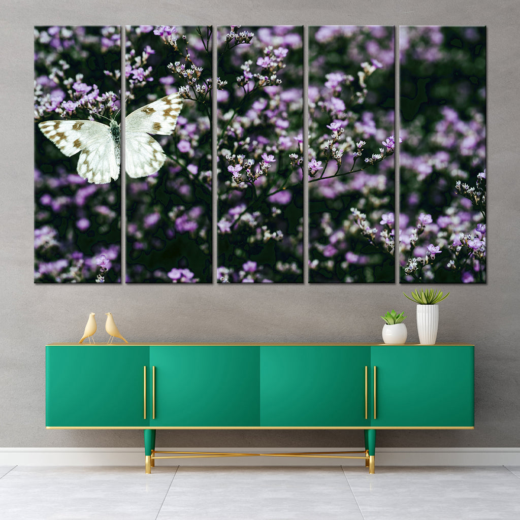 80x150cm 5 Panneaux Impression Photo Toile