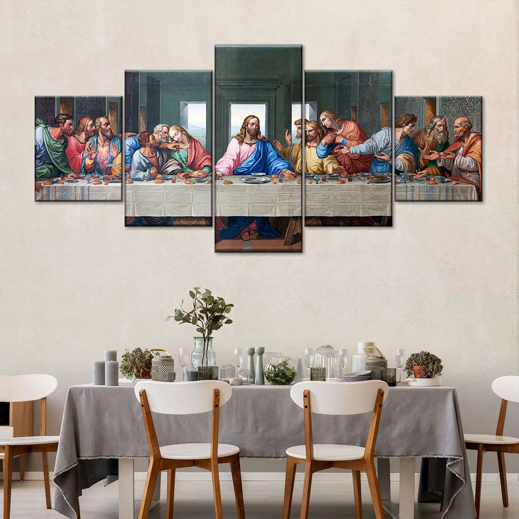 55x100cm 5 Parties Photo Sur Toile Personnalisé