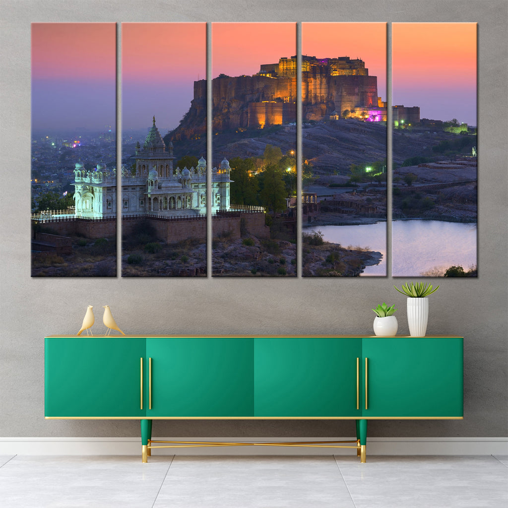 80x150cm 5 Parties Toile Personnalisé Photo