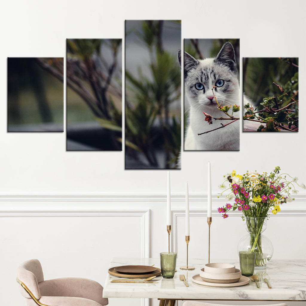 60x125cm 5 Panneaux Impression Photo Toile