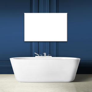 Bathroom Canvas Wall Art Landscape