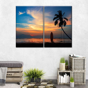 Photo Sur Toile 2 Parties Portrait