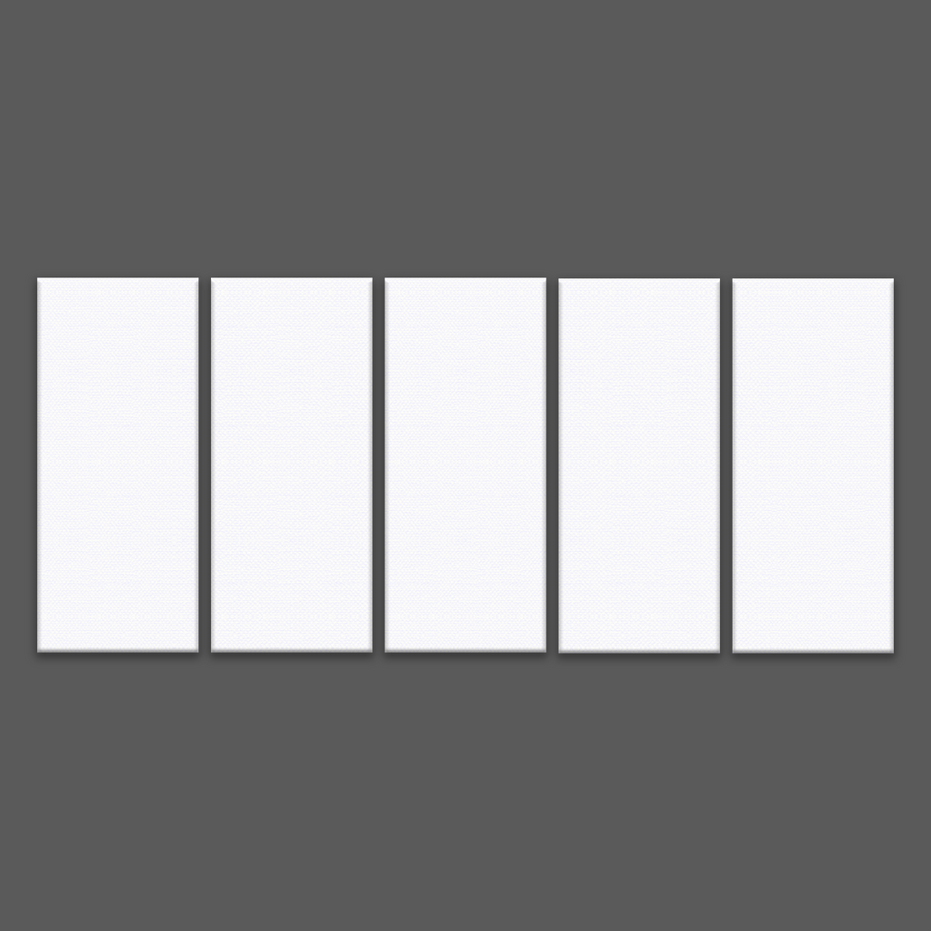 Grand Tableau Photo Personnalisé 5 Parties – Le Panoramique XXL (250x116cm)