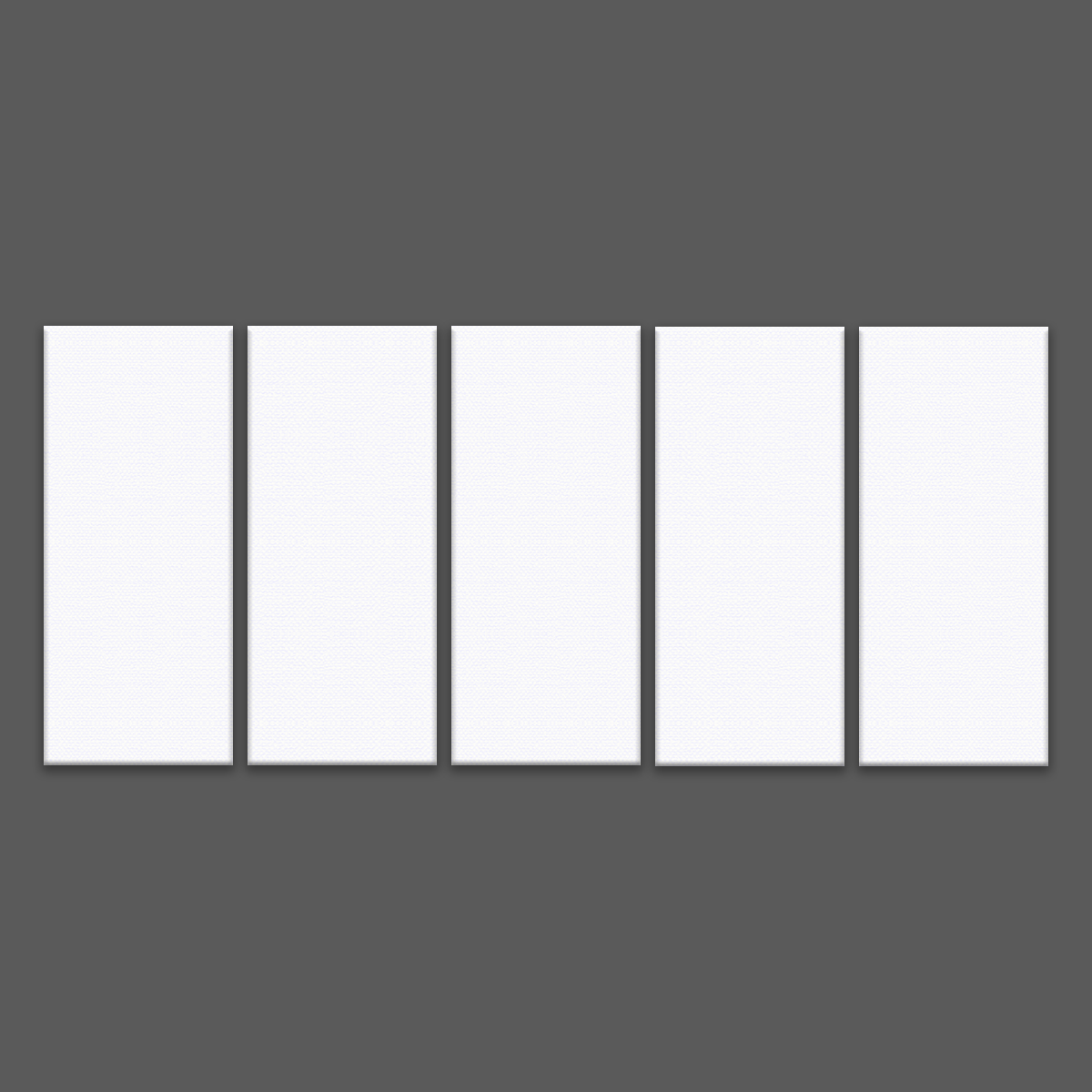 Grand Tableau Photo Personnalisé 5 Parties – Le Panoramique XXL (250x116cm)