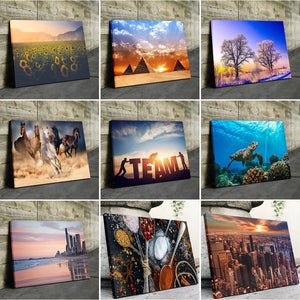 40x50cm Impression Photo Sur Toile Paysage
